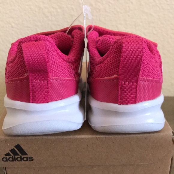 Adidas Pink Baby Shoes Size 4 - Picture 3 of 6